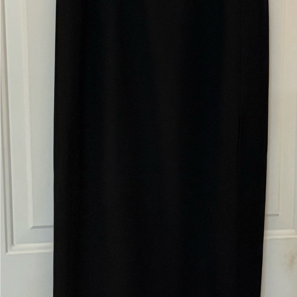 Patra Classic Black Maxi Skirt
